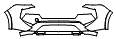 Bumper Kit pattern for the 2026 Nissan Rogue