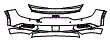 Bumper Kit pattern for the 2023 Kia Sportage