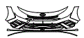 Bumper Kit pattern for the 2026 Hyundai Elantra (US)