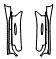 Door Sill Kit pattern for the 2024 Pagani Utopia