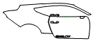 Door and Rear Fender Kit pattern for the 2026 Ford Mustang