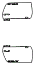 Door Kit pattern for the 2026 Ford Mustang