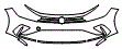 Bumper Kit pattern for the 2026 Volkswagen Jetta (Canada)