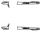 Rocker Panel Kit pattern for the 2026 Ford Mustang