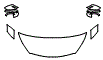 Hood, Fender and Mirror Kit pattern for the 2026 Toyota Mirai