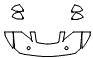 Hood, Fender and Mirror Kit pattern for the 2026 Ford Mustang