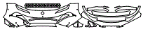 Bumper Kit pattern for the 2025 Lotus Emeya
