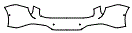 Rear Bumper Kit pattern for the 2025 Lotus Emeya