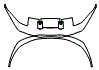 Lower Bumper Kit pattern for the 2025 Hennessey Venom F5
