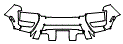 Bumper Kit pattern for the 2026 Nissan Frontier