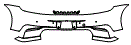 Rear Bumper Kit pattern for the 2027 Porsche 911 (992.2)