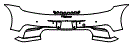 Rear Bumper Kit pattern for the 2027 Porsche 911 (992.2)