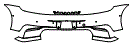 Rear Bumper Kit pattern for the 2027 Porsche 911 (992.2)