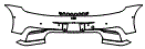 Rear Bumper Kit pattern for the 2027 Porsche 911 (992.2)