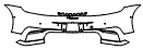 Rear Bumper Kit pattern for the 2027 Porsche 911 (992.2)