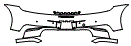 Rear Bumper Kit pattern for the 2027 Porsche 911 (992.2)