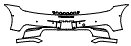 Rear Bumper Kit pattern for the 2027 Porsche 911 (992.2)