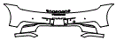 Rear Bumper Kit pattern for the 2027 Porsche 911 (992.2)