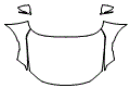 Full Hood, Fender and Mirror Kit pattern for the 2026 Hyundai Santa Cruz (Canada)