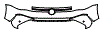 Bumper Kit pattern for the 2026 Volkswagen Taos (Canada)