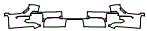 Rear Bumper Kit pattern for the 2026 GMC Sierra EV