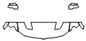 Hood, Fender and Mirror Kit pattern for the 2026 RAM 1500