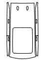 Roof Kit pattern for the 2027 Infiniti QX80