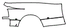 Outer Bed Panel Kit pattern for the 2026 RAM 3500