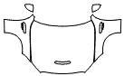 Full Hood, Fender and Mirror Kit pattern for the 2026 Mercedes Benz C-Class Sedan