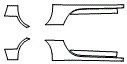 Rocker Panel Kit pattern for the 2027 Porsche 911 (992.2)