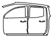 Rear Fender and Door Kit pattern for the 2026 GMC Canyon