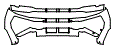 Bumper Kit pattern for the 2024 Ford F-150