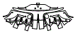 Lower Rear Bumper Kit pattern for the 2026 Maserati GT2 Stradale