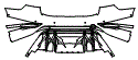 Rear Bumper Kit pattern for the 2027 Audi S6 Sportback e-tron