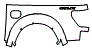 Outer Bed Panel Kit pattern for the 2024 Ford F-150