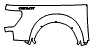 Outer Bed Panel Kit pattern for the 2024 Ford F-150