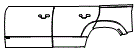 Door and Rear Fender Kit pattern for the 2025 Land Rover Defender