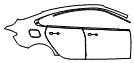 Door and Rear Fender Kit pattern for the 2027 BMW 2 Series