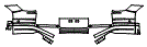 Rear Bumper Kit pattern for the 2026 Hyundai Sante Fe (Canada)