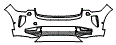 Bumper Kit pattern for the 2026 Volvo XC90