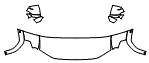 Hood, Fender and Mirror Kit pattern for the 2026 GMC Sierra EV