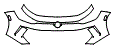 Bumper Kit pattern for the 2026 Volkswagen Tiguan (Canada)
