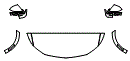 Hood, Fender and Mirror Kit pattern for the 2027 Cadillac Optiq-V