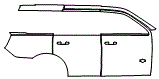 Door and Rear Fender Kit pattern for the 2027 Ford Expedition