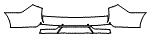 Rear Bumper Kit pattern for the 2027 Ford Expedition
