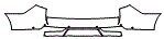 Rear Bumper Kit pattern for the 2027 Ford Expedition