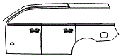 Door and Rear Fender Kit pattern for the 2027 Ford Expedition