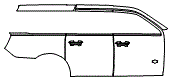 Door and Rear Fender Kit pattern for the 2027 Ford Expedition