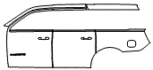 Door and Rear Fender Kit pattern for the 2027 Ford Expedition