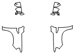 Full Fender and Mirror Kit pattern for the 2026 GMC Yukon
